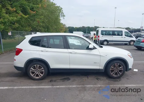 2017 BMW X3 xDrive35I z USA, uszkodzony, nr VIN 5UXWX7C58H0U42024